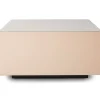 Table basse Bloc Miroir - 60 x 60 x 32 cm - Nude
