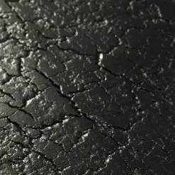 Table basse Luna en mineaux - noir - Ø 80 x h 35 cm