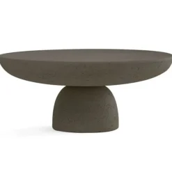 Table basse Olo - Ø 70 x h 33 cm - Anthracite