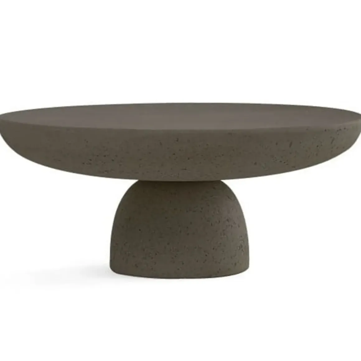 Table basse Olo - Ø 70 x h 33 cm - Anthracite
