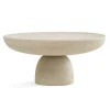Table basse Olo - Ø 70 x h 33 cm - Ivoire