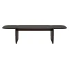 Table basse Polished Imperfect en acajou - Marron