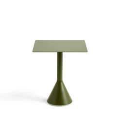 Table Cone Palissade - l 65 x p 65 x h 74 cm - Olive