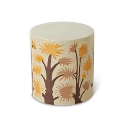 Table d'appoint Coastal en faïence - Ø 40 cm