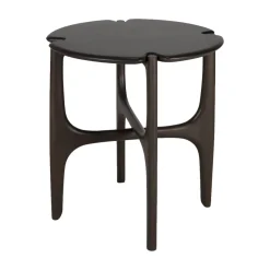 Table d'appoint Polished Imperfect en acajou - Marron