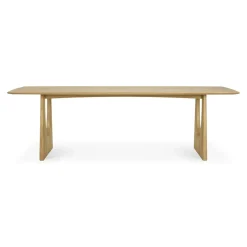 Table Geometric en chêne - L 250 cm