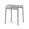Tabouret Palissade en acier poudré - Gris ciel