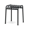 Tabouret Palissade en acier poudré - Anthracite