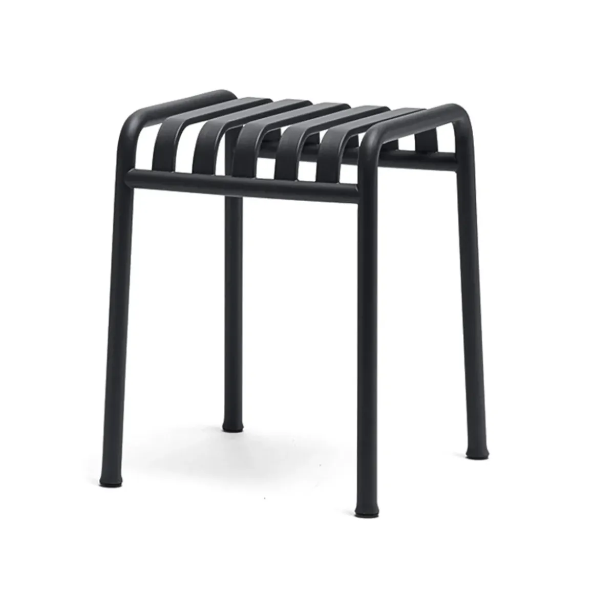 Tabouret Palissade en acier poudré - Anthracite