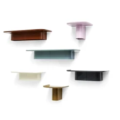 Étagère murale Korpus - l 35 x p 29 x h 21,5 cm - Crème