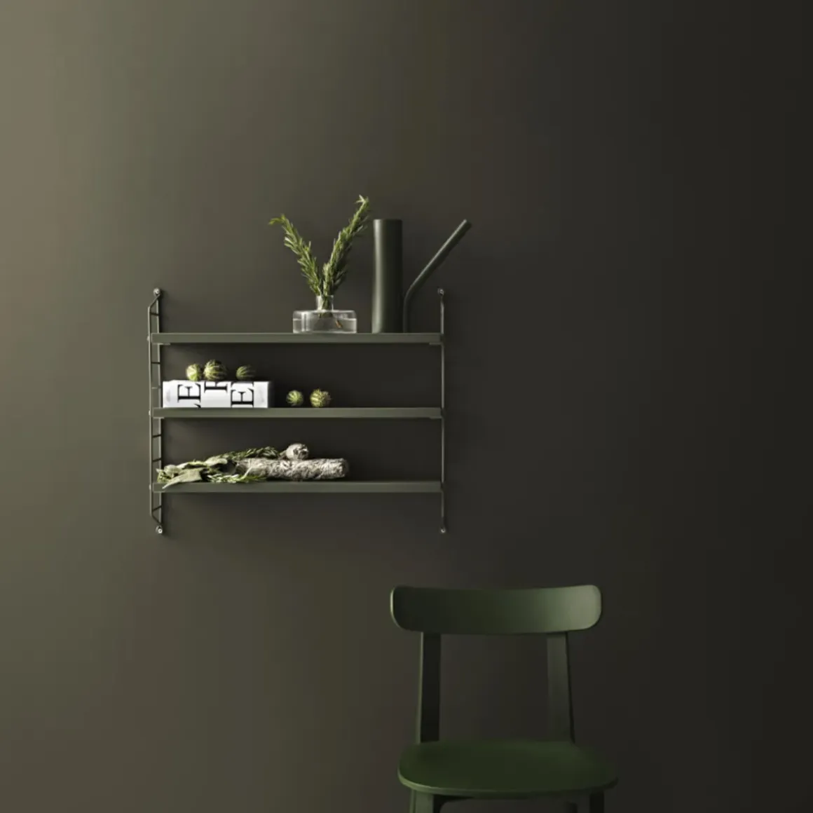 Étagère String Pocket - Sauge