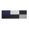 Tapis Ethan Cook Flat Works - 80 x 250 cm - Noir Bleu
