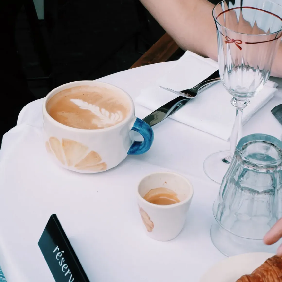 Tasse Cappucino Croissant