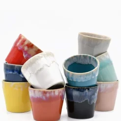 Tasse Espresso Grespresso en grès céramique - Denim