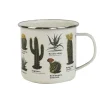 Tasse émail Botanique