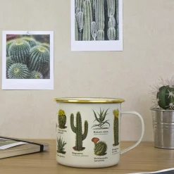 Tasse émail Botanique