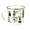 Tasse émail Café
