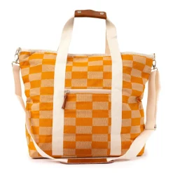 Tote bag Glacière - Vintage Doré Checker