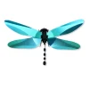Trophée Origami Libellule Anisoptera - Vert caribéen brillant