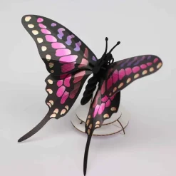 Trophée Origami Papillon Épée Rose