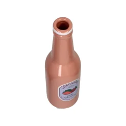 Vase Bouteille en faïence - Ø 6,5 x 24 cm