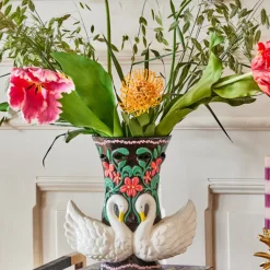 Vase Cygne en céramique