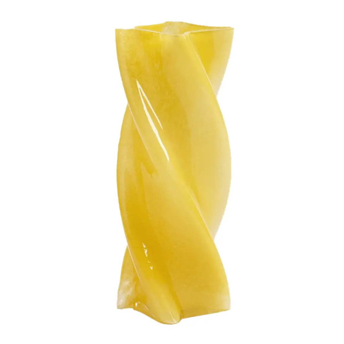 Vase Marshmallow Opaque - Jaune