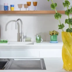 Vase Marshmallow Opaque - Jaune