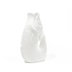 Vase Monsieur Carafon Poisson - Blanc