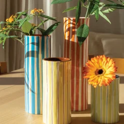Vase Ray - Jaune