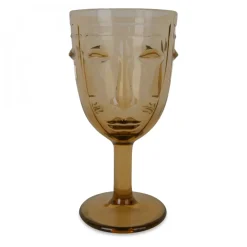 Verre à pied Visage