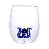 Verre pieuvre - Bleu