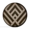 Vide-poche en bois - Graphite Chevron - 30 x 30 cm